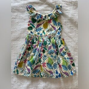 Marks & Spencer girls flower and fruit dress